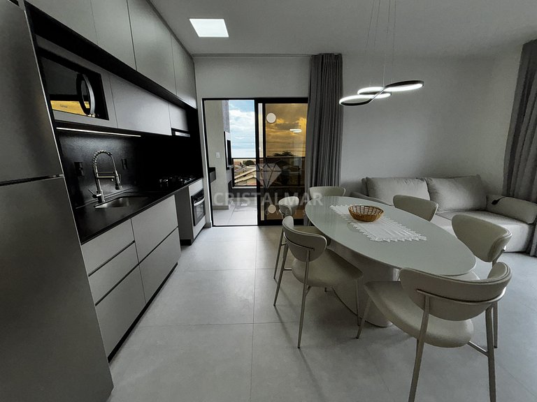 Duplex penthouse facing the street, just 150 meters from Can