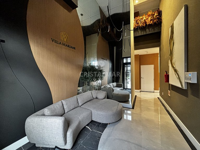 Back apartment on the first floor, building with elevator, 1