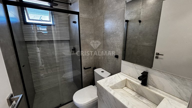 L017 - Duplex Apartment 190m from the Beach in Canto Grande.