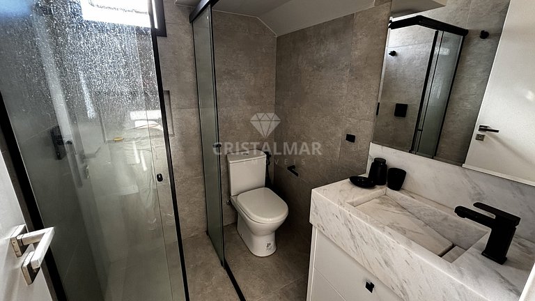 L017 - Apartamento Duplex a 190m da Praia em Canto Grande.