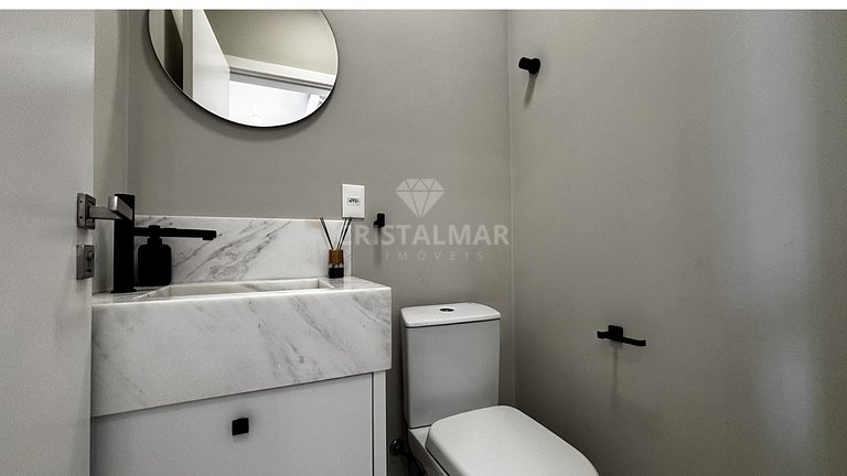 L017 - Duplex Apartment 190m from the Beach in Canto Grande.