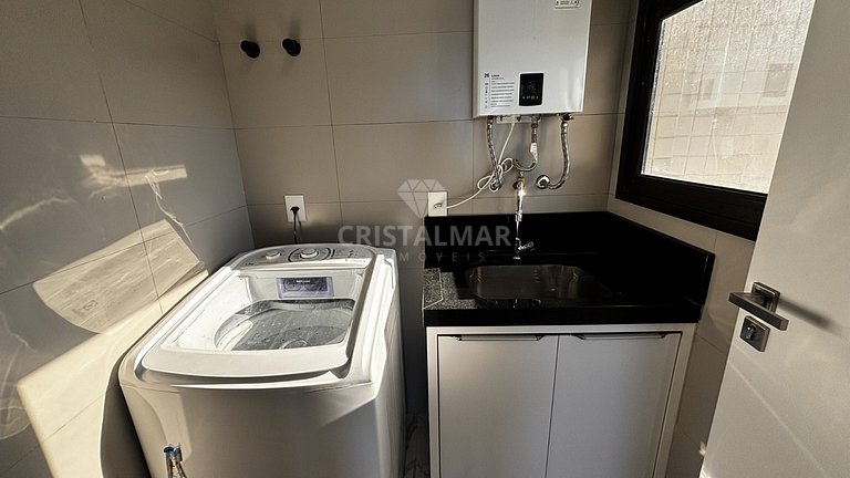 L017 - Apartamento Duplex a 190m da Praia em Canto Grande.