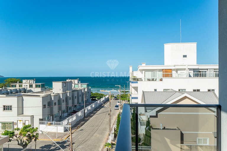 L008- Apartamento com 2 suítes e vista para o mar no Canto G