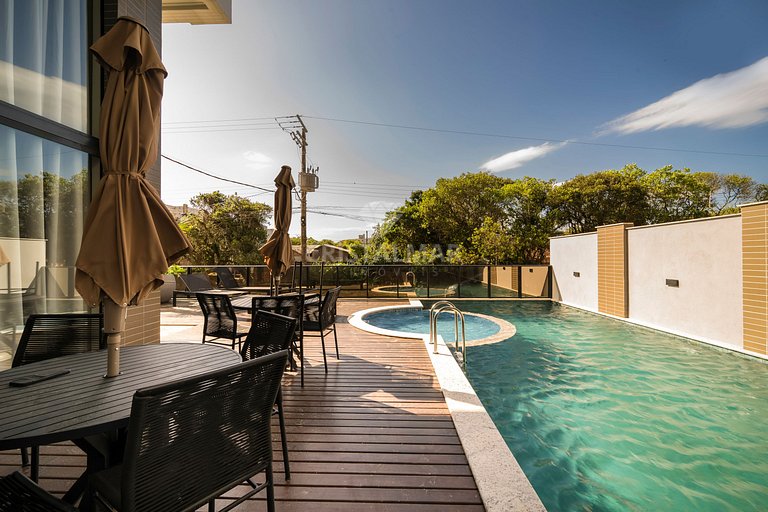 L004- Apartamento Garden a 250 m del mar en Canto Grande