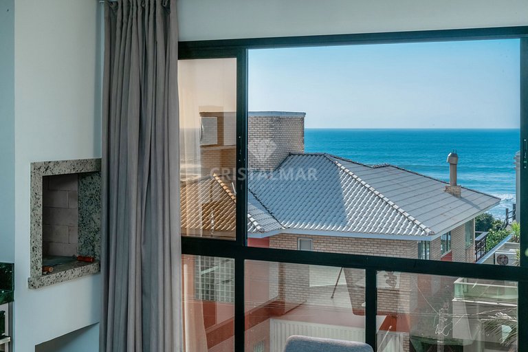 L037 - Apartamento com Vista para o Mar a 50m da Praia em Ca