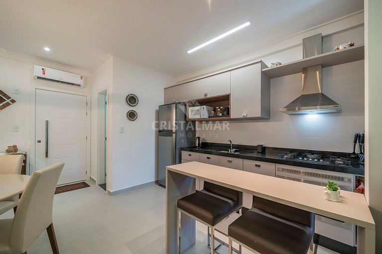 L004- Apartamento Garden a 250m do Mar em Canto Grande