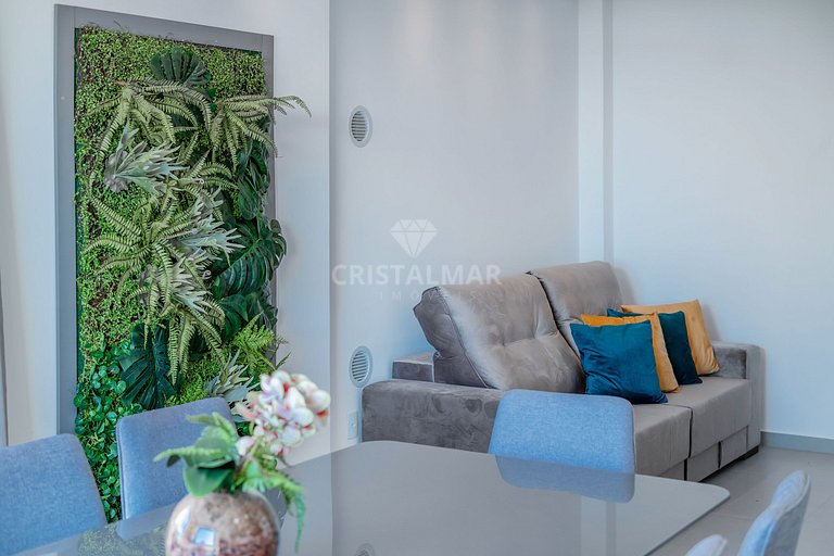 L037 - Apartamento com Vista para o Mar a 50m da Praia em Ca