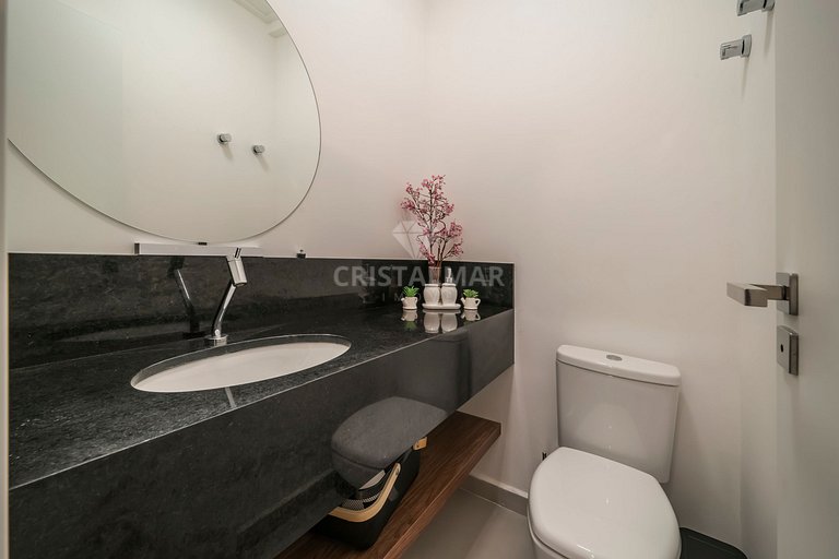 L004- Apartamento Garden a 250m do Mar em Canto Grande