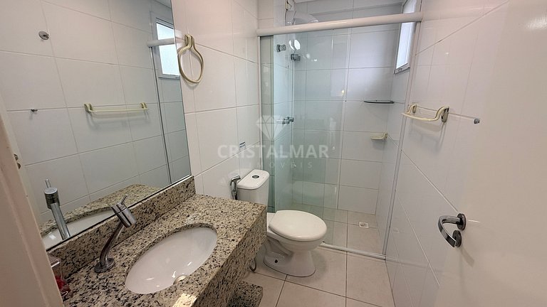 2-bedroom apartment near the beach in Bombas