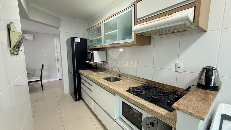 012 - Apartamento para 8 Pessoas a 80 Metros da Praia de Bom