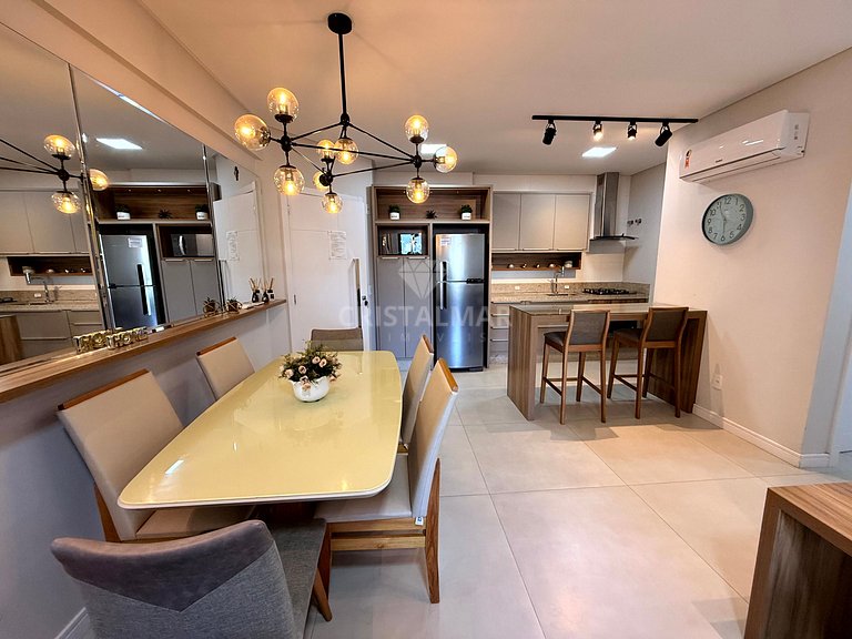 016- Apartamento con piscina y parrilla a 170 m de la Playa