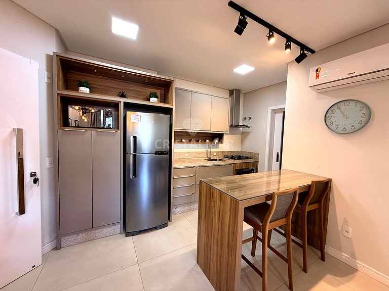 016- Apartamento con piscina y parrilla a 170 m de la Playa