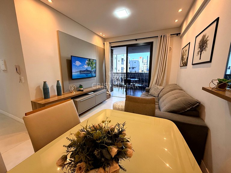 016- Apartamento com 2 quartos em Bombas