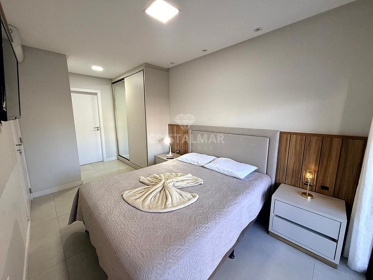 016- Apartment with Pool and Barbecue 170m from Bombas Beach