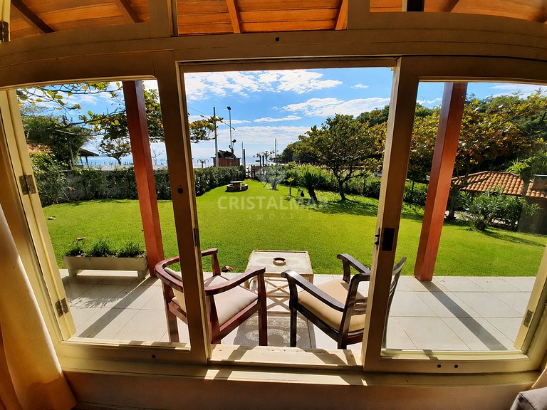 115A- Casa frente al mar en Bombas con jardín y parrilla