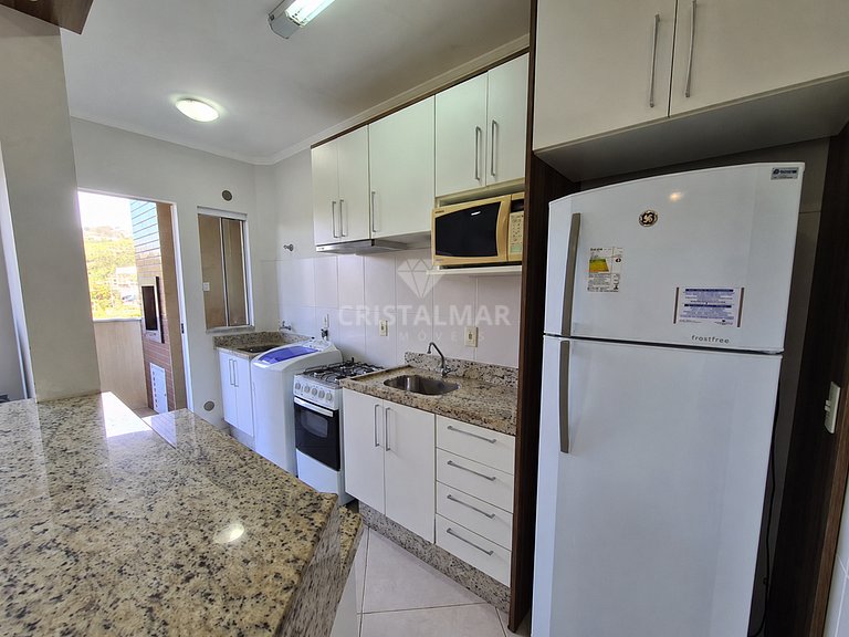 115- Apartamento a 250 m de la Playa de Bombas con Parrilla