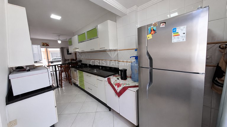 259- Apartamento com Piscina para6 pessoas a 200m da Praia