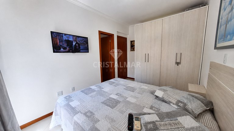 259- Apartamento com Piscina para6 pessoas a 200m da Praia