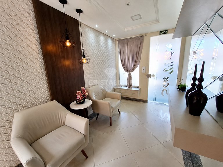 259- Apartamento com Piscina para6 pessoas a 200m da Praia