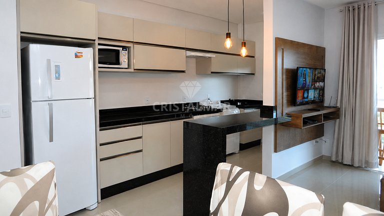237A- Apartamento de 2 habitaciones con parrilla a 450 metro