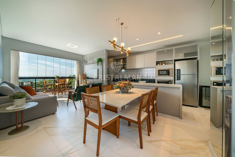Seafront apartment in Canto Grande.