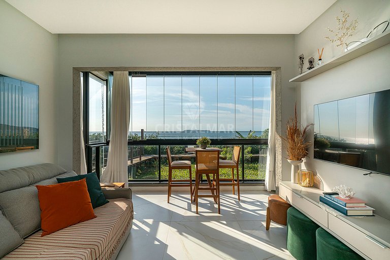 Seafront apartment in Canto Grande.