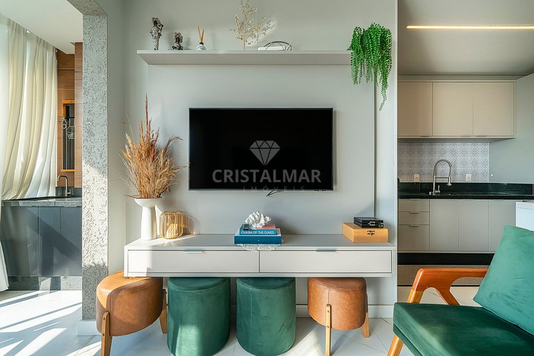 Seafront apartment in Canto Grande.