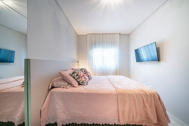 Apartamento à beira-mar em Canto Grande